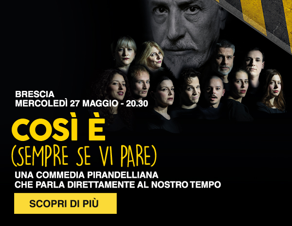 Cosè (sempre se vi pare) 27 maggio 2026