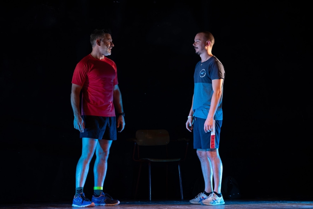 Emanuele Ghitti e Stefano Rossetti in L'ulimto chilometro