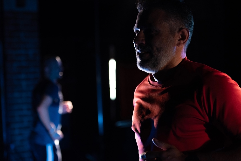 Emanuele Ghitti e Stefano Rossetti in L'ulimto chilometro