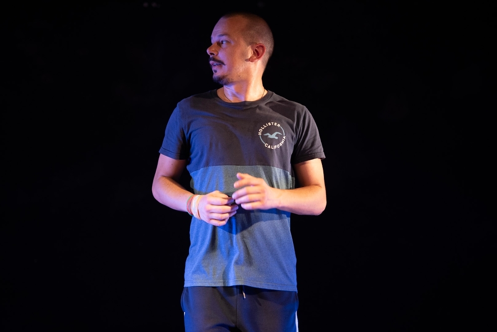 Emanuele Ghitti e Stefano Rossetti in L'ulimto chilometro