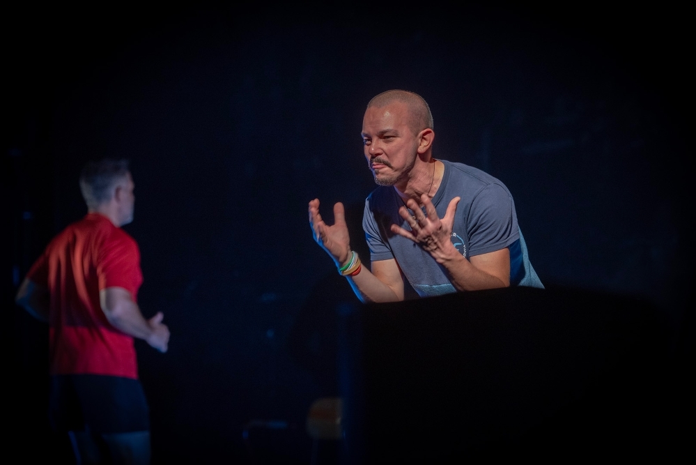 Emanuele Ghitti e Stefano Rossetti in L'ulimto chilometro