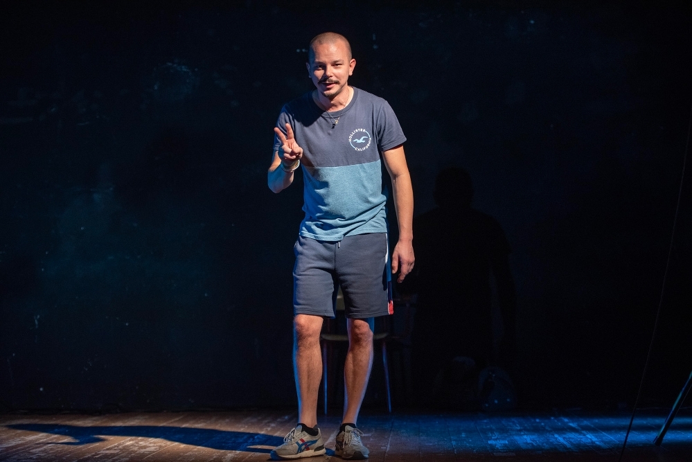 Emanuele Ghitti e Stefano Rossetti in L'ulimto chilometro