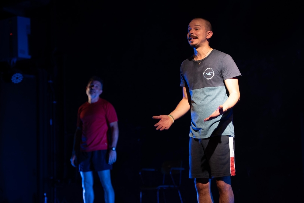 Emanuele Ghitti e Stefano Rossetti in L'ulimto chilometro