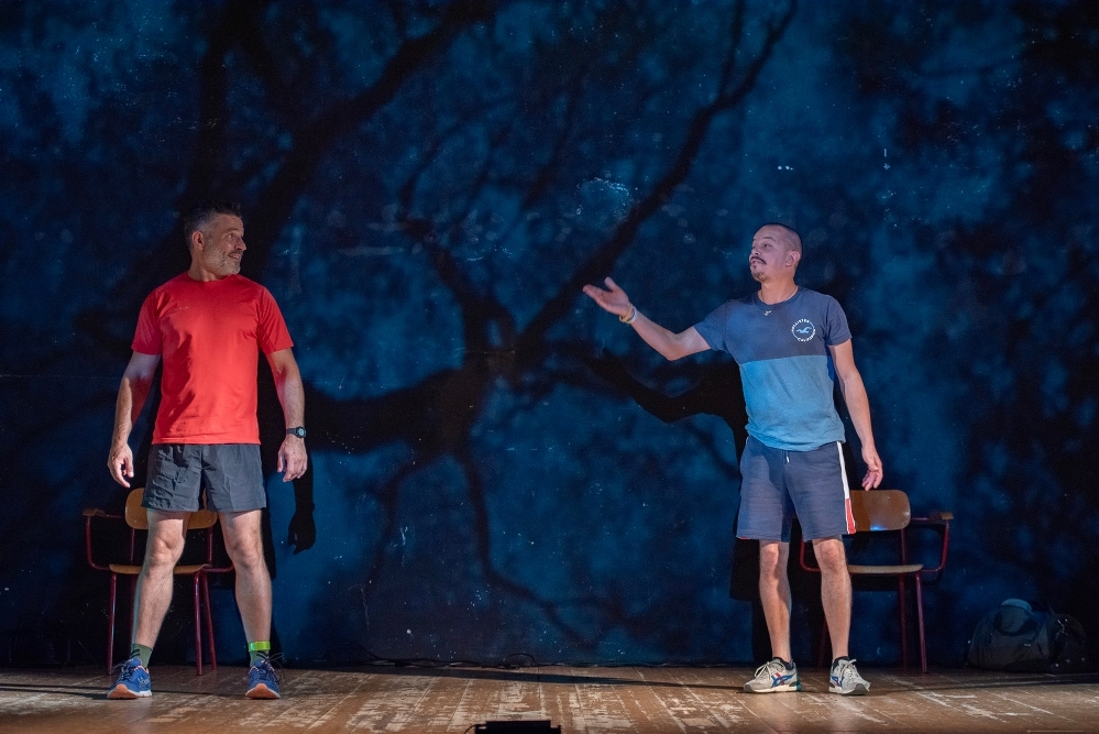 Emanuele Ghitti e Stefano Rossetti in L'ulimto chilometro