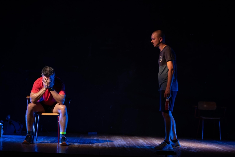 Emanuele Ghitti e Stefano Rossetti in L'ulimto chilometro