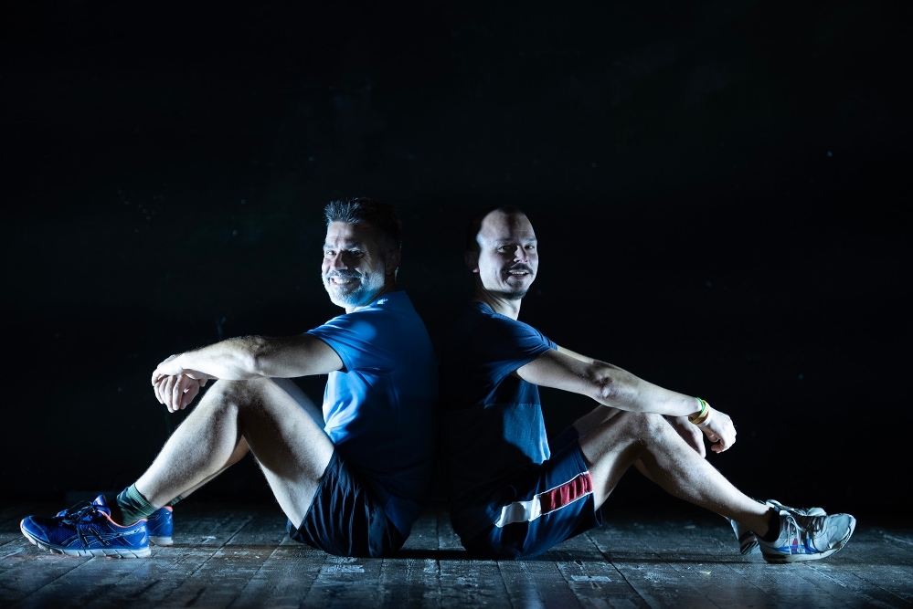 Emanuele Ghitti e Stefano Rossetti in L'ulimto chilometro